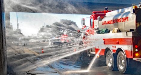 photo by Los Angeles Fire Department